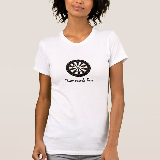 T-shirts Fundo do Dartboard (Frente)