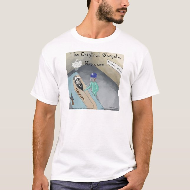 T-shirts Funeral de Al Capone Engraçado (Frente)