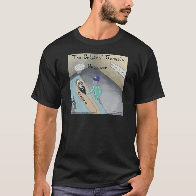 T-shirts Funeral de Al Capone Engraçado (Frente)