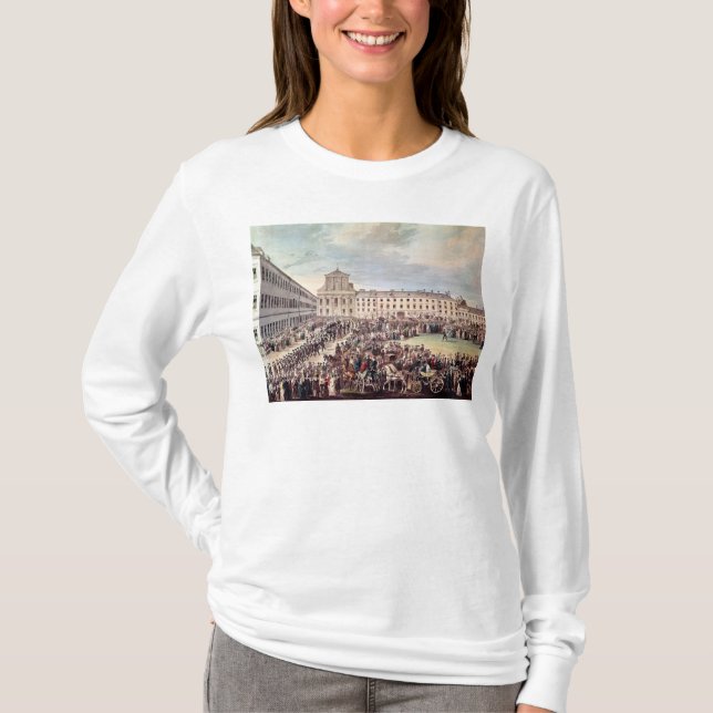 T-shirts Funeral de Ludwig van Beethoven em Viena (Frente)