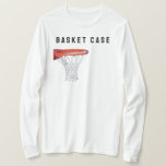 T-shirts Funny Basball<br><div class="desc">Camiseta humorística de basquete para qualquer jogador,  treinador,  mãe de basquete ou fã de esportes da NBA que fica altamente emocional durante os jogos.</div>