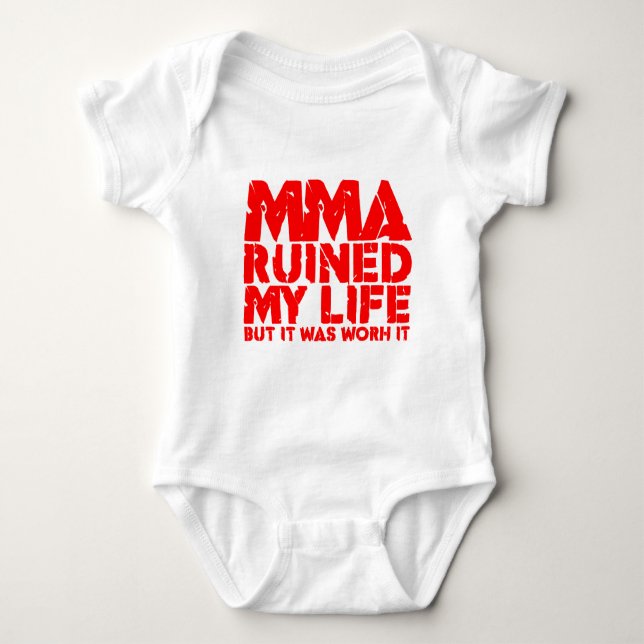 T-shirts Funny MMA Saying (Frente)