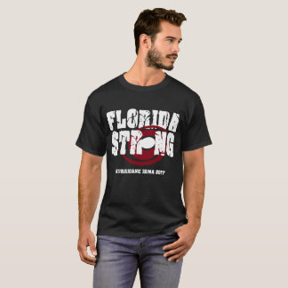 T-shirts Furacão forte Irma 2017 de Florida