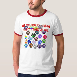 T-SHIRTS FURRIES FAZEM NÃO AUTÔNOMO