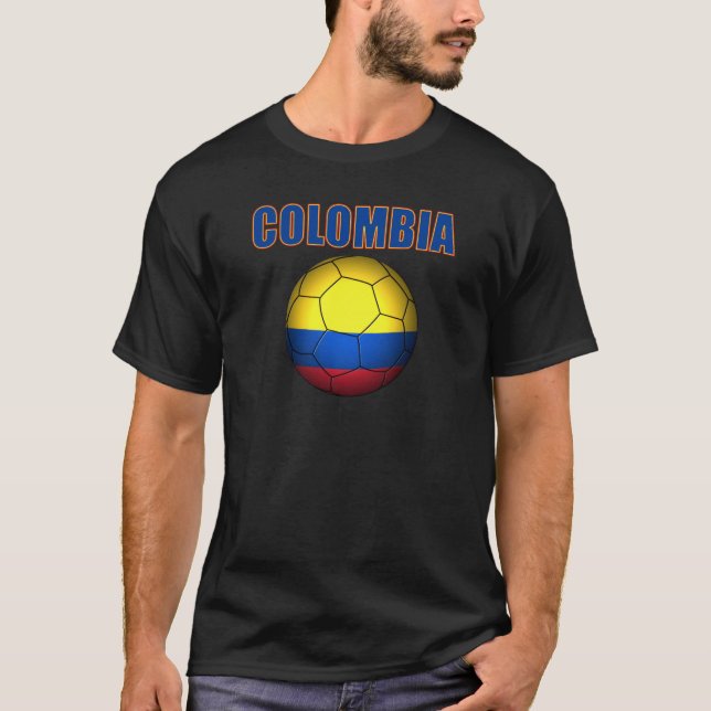 T-shirts Futebol 2710 de Colômbia (Frente)