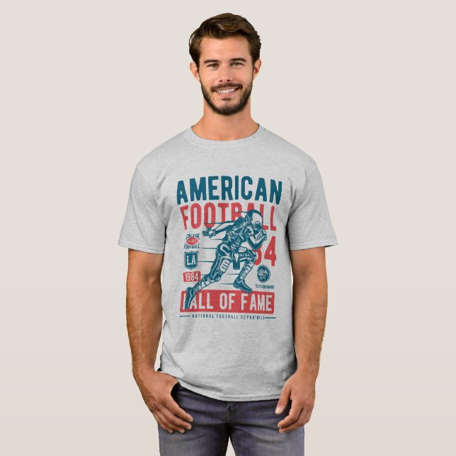 T-SHIRTS FUTEBOL AMERICANO - CORREDOR DA FAMA (Frente Completa)