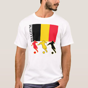 T-shirts Futebol Bélgica