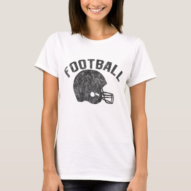 T-shirts Futebol com capacete (Frente)