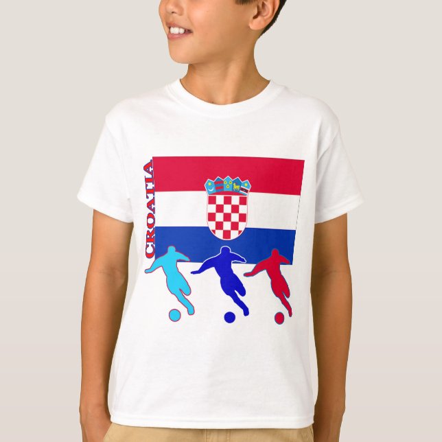 T-shirts Futebol Croatia (Frente)