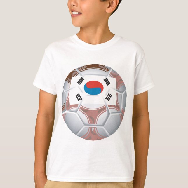 T-shirts Futebol da Coreia do Sul (Frente)