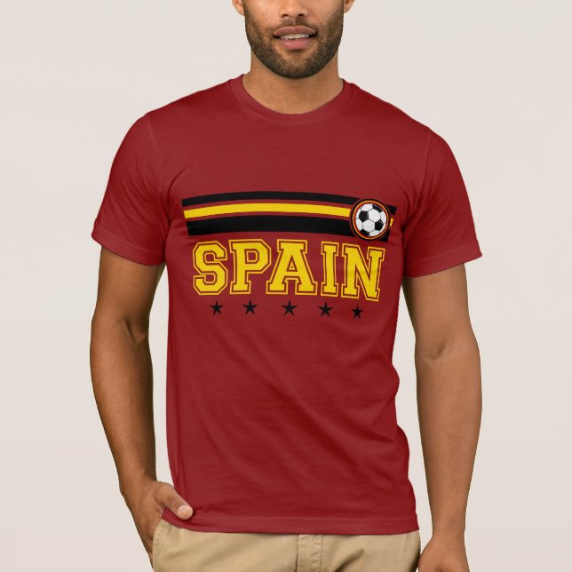 T-shirts Futebol da espanha (Frente)