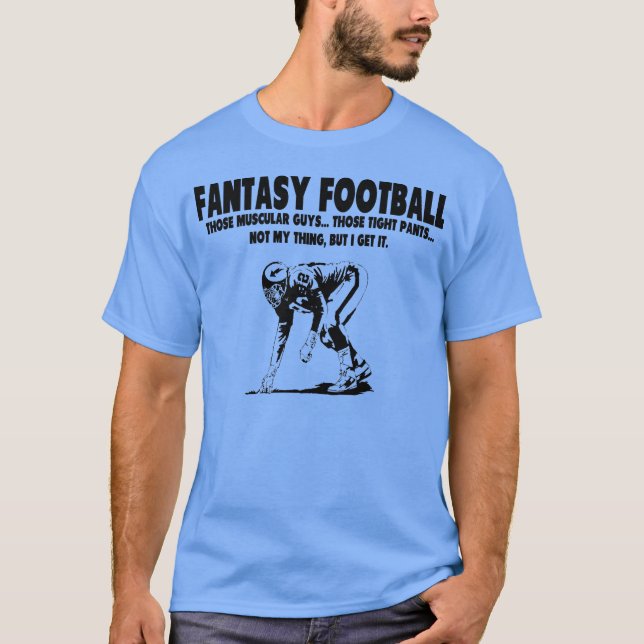T-shirts Futebol da fantasia (Frente)