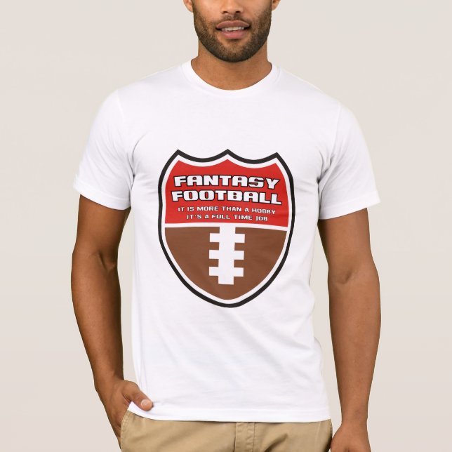 T-shirts Futebol da fantasia (Frente)