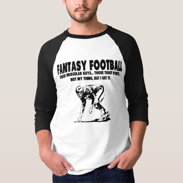 T-shirts Futebol da fantasia (Frente)