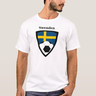 T-shirts Futebol da suecia
