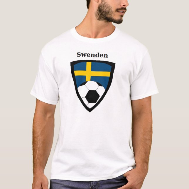 T-shirts Futebol da suecia (Frente)