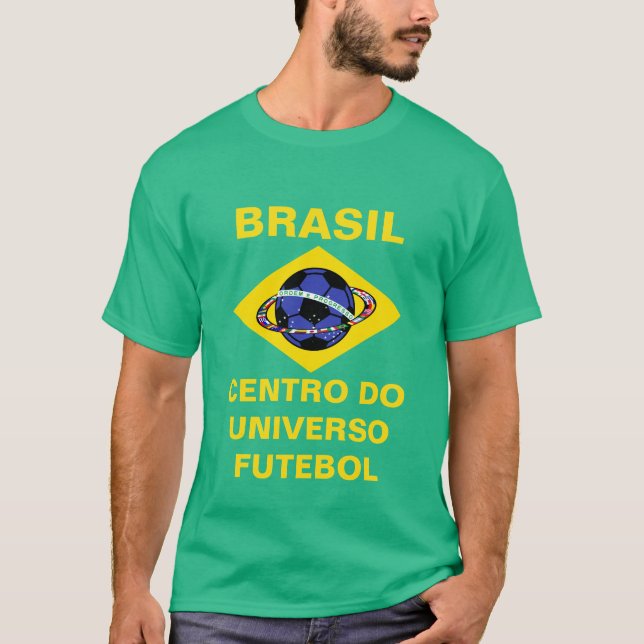 T-shirts Futebol de Brasil (Frente)