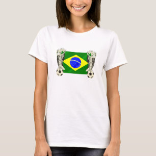T-shirts Futebol de Brasil