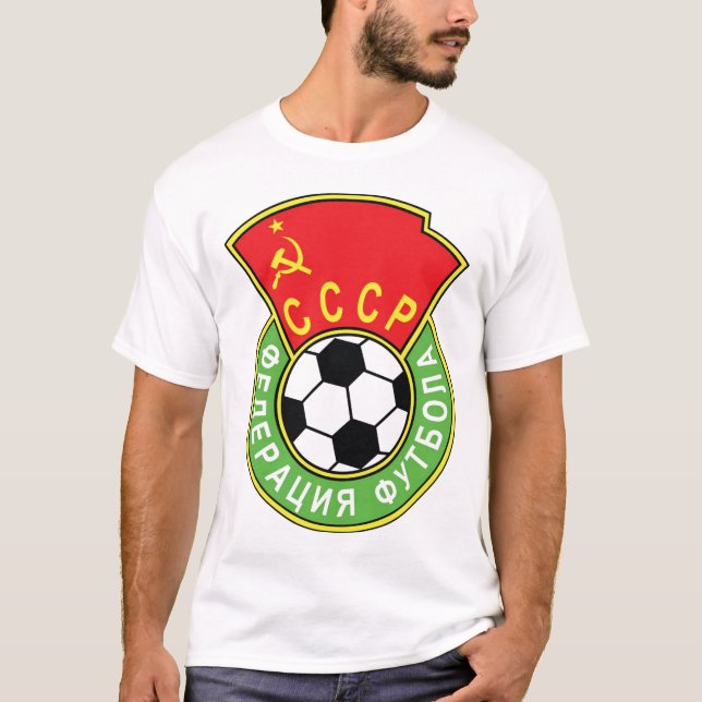 T-shirts Futebol de CCCP (Frente)
