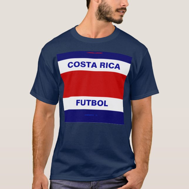 T-SHIRTS FUTEBOL DE COSTA RICA (Frente)