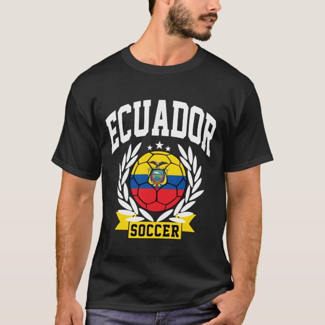 T-shirts Futebol de Equador (Frente)