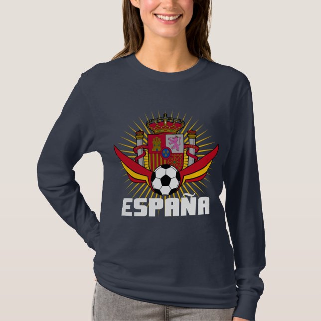 T-shirts Futebol de España (Frente)