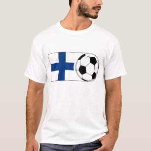T-shirts Futebol de Finlandia