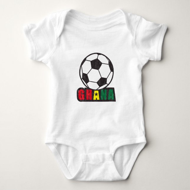 T-shirts Futebol de Ghana (Frente)