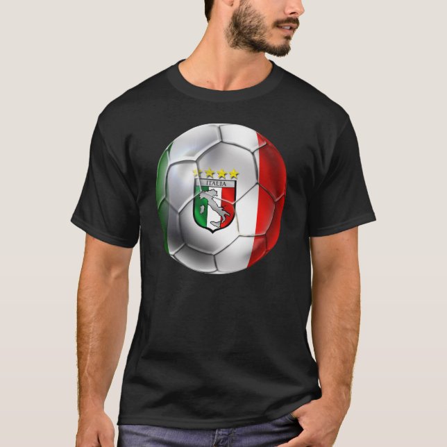 T-shirts Futebol de Italia (Frente)