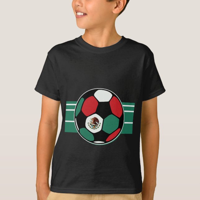T-shirts Futebol de México (Frente)