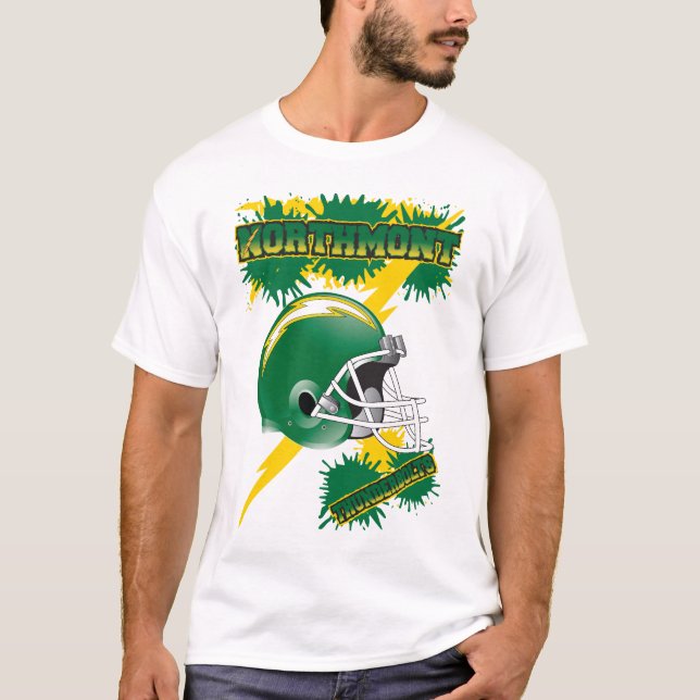 T-shirts Futebol de Northmont (Frente)