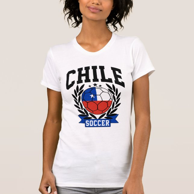 T-shirts Futebol do Chile (Frente)
