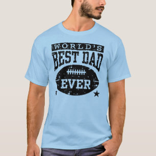 T-shirts Futebol do pai do mundo o melhor nunca