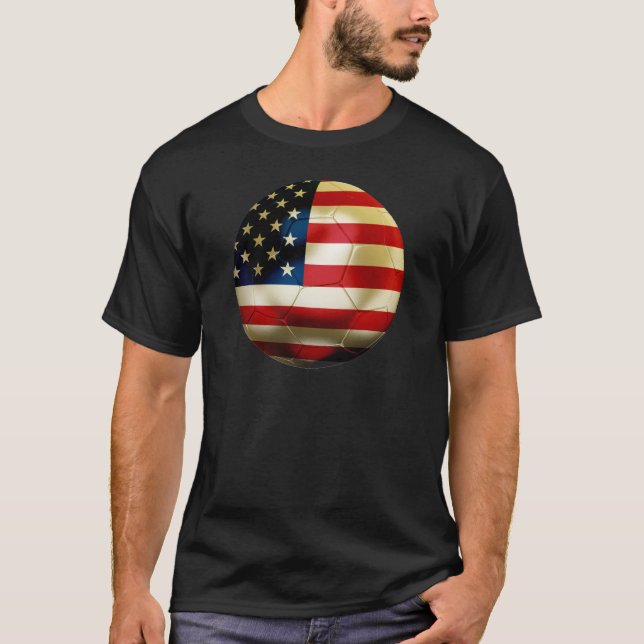 T-shirts Futebol dos EUA (Frente)