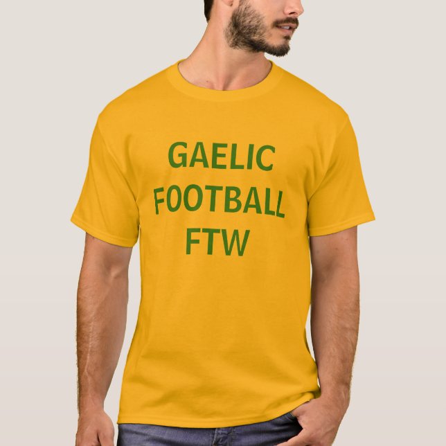 T-SHIRTS FUTEBOL GAÉLICO FTW (Frente)