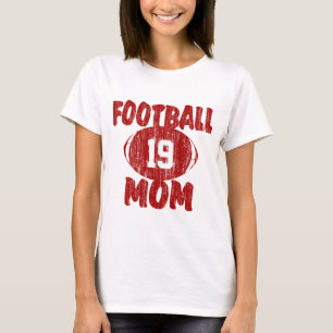 T-shirts Futebol - Mãe Vermelho