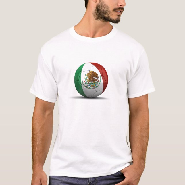 T-shirts futebol mexicano (Frente)