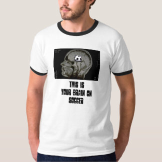 T-shirts Futebol no CÉREBRO