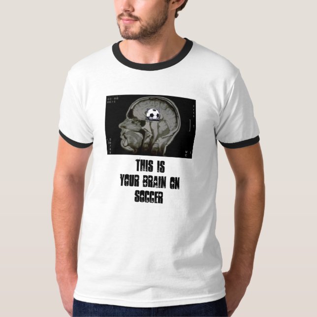 T-shirts Futebol no CÉREBRO (Frente)