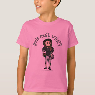 T-shirts Futebol preto claro