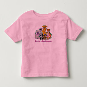 T-shirts Futura Menina Zookeeper