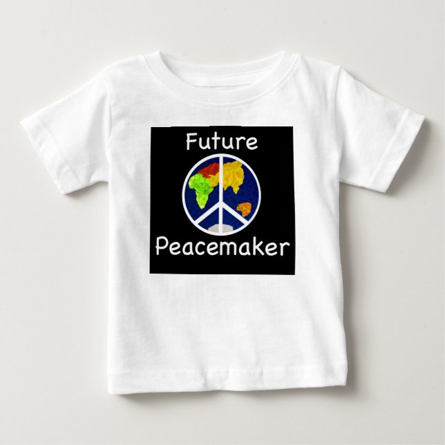 T-shirts Futuras Crianças Pacificadoras Leve Longa (Frente)