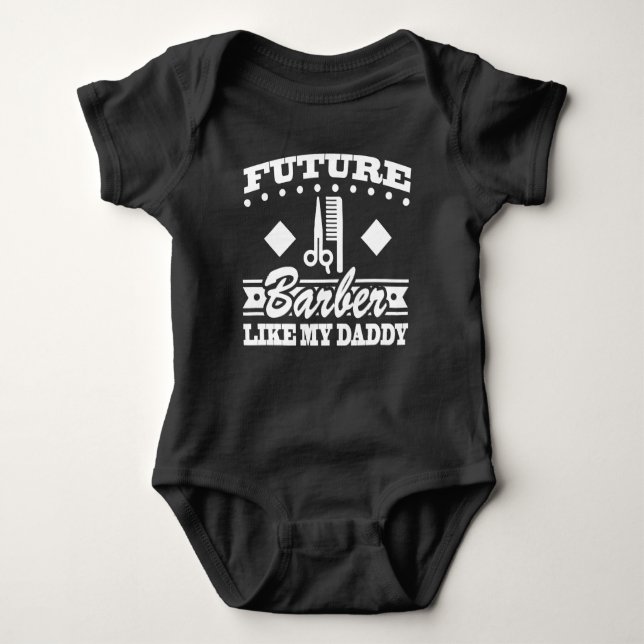 T-SHIRTS FUTURO BARBER COMO MEU PAI (Frente)