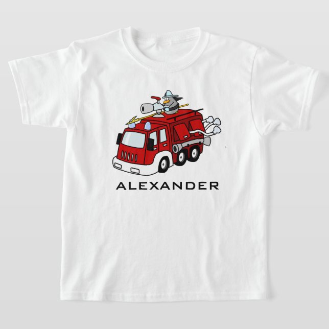 T-shirts Futuro Bombeiro, Também (Postura )