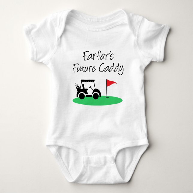 T-shirts Futuro Caddy do Farfar, neto sueco (Frente)