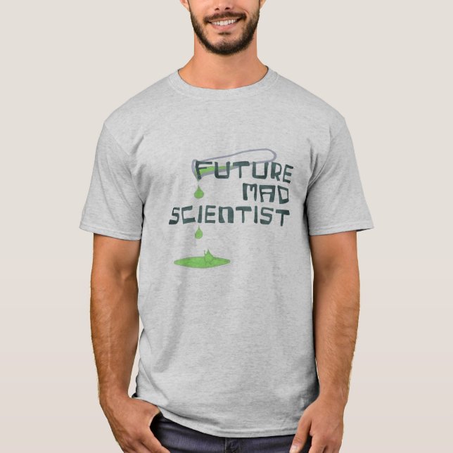 T-shirts Futuro Cientista Louco (Frente)