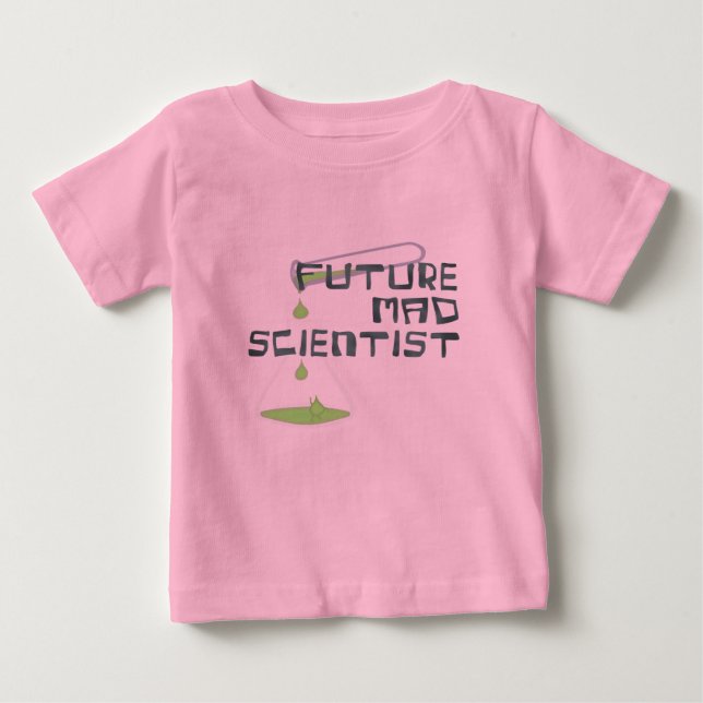 T-shirts Futuro Cientista Louco (Frente)