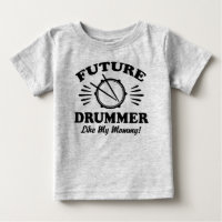 Futuro Drummer Como Minha Mamãe