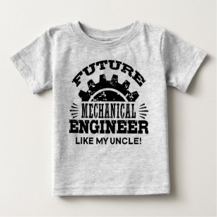 T-shirts Futuro Engenheiro Mecânico Como Meu Tio