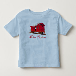 T-SHIRTS FUTURO ENGINEER-T-SHIRT --CABOOSE VERMELHO